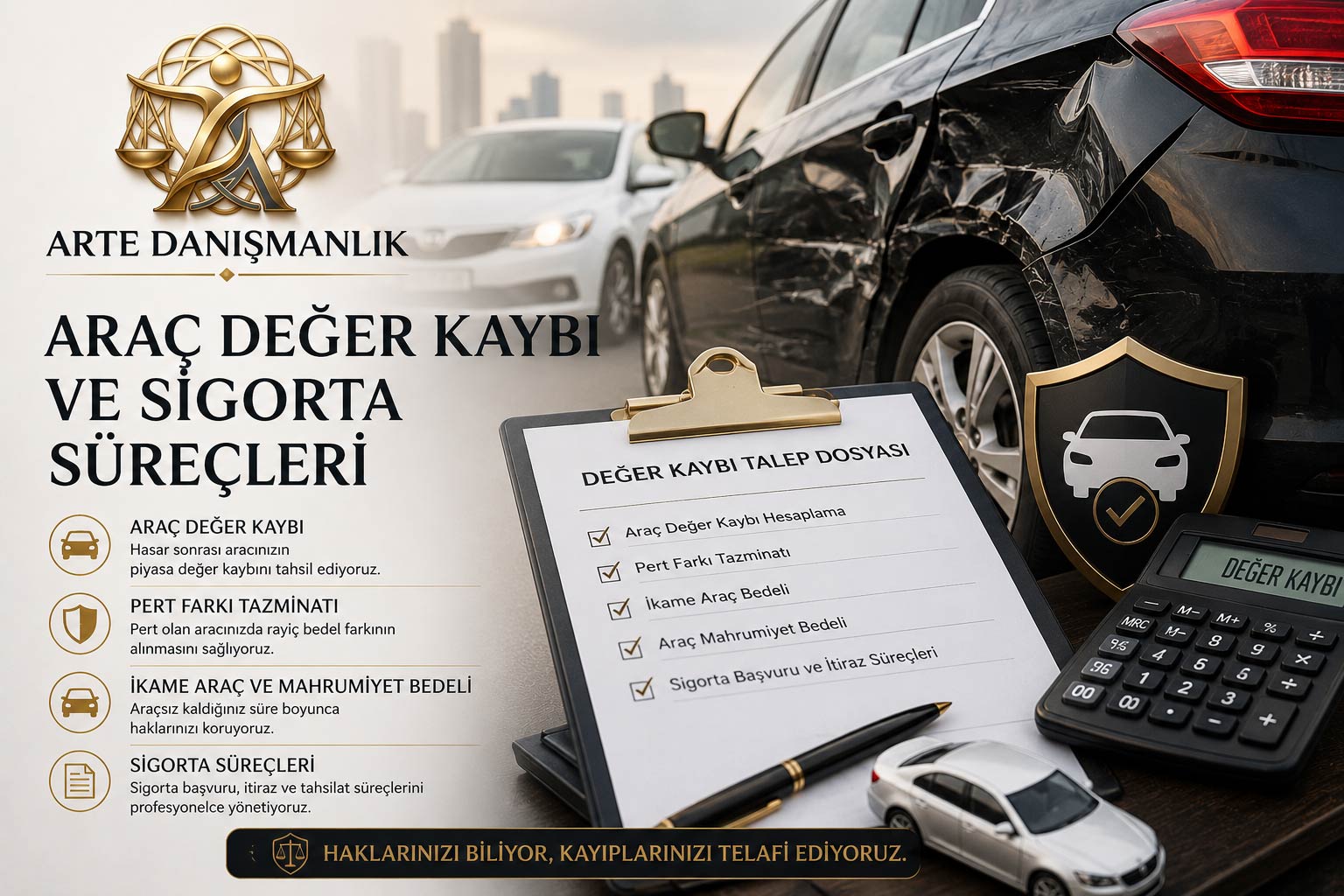 Araç Değer Kaybı ve Sigorta Süreçleri