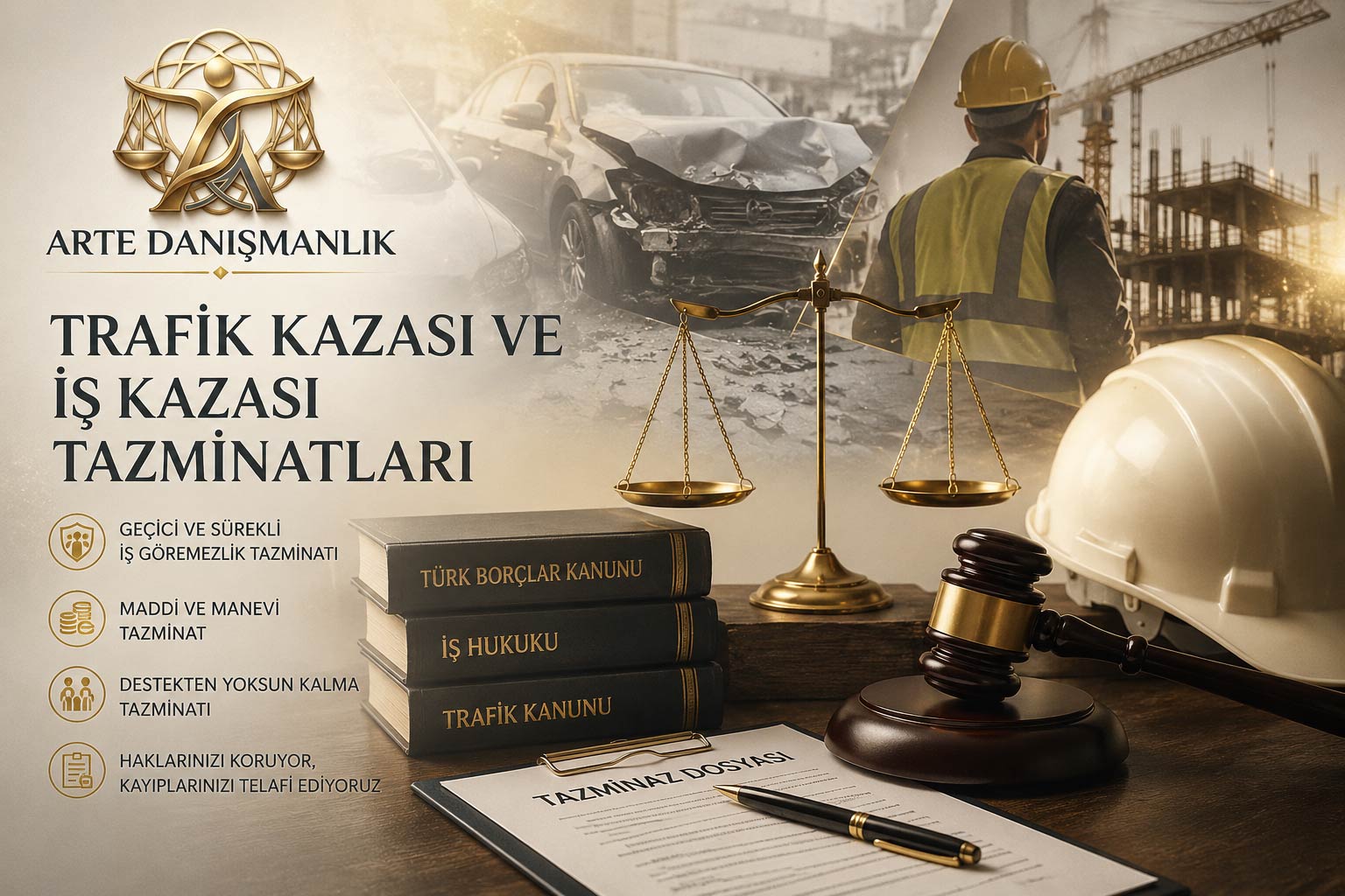 Trafik ve İş Kazası Tazminatları
